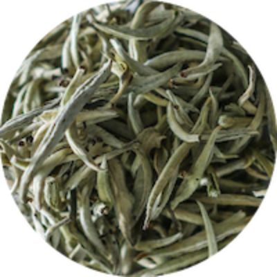 Item No. W55145-1 Fancy White Needles (Da Bai Zhen or Bai Hao Yinzhen)