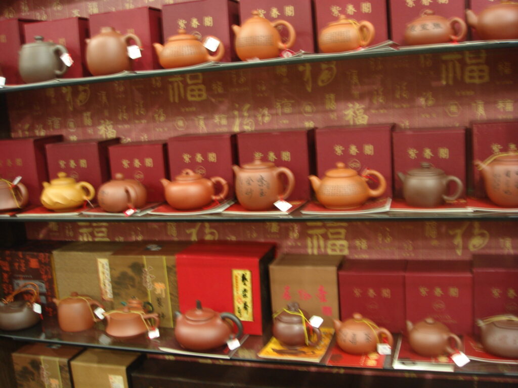 Teapots Display